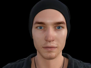 realistisches m&auml;nnliches Menschenmodell 3D Modell