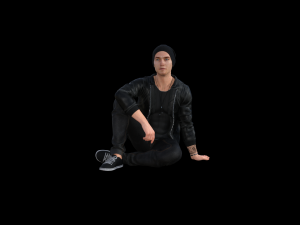 realistic male human rigged model 3Dモデル