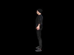 realistic male human rigged model 3Dモデル