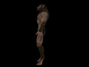 werewolf rigged 3D Model