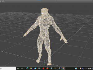 werewolf rigged 3D Model