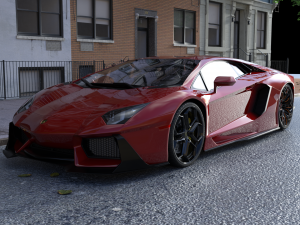 lambo car 3D Model