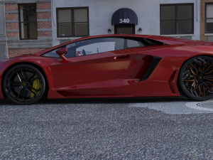 lambo car 3D 모델