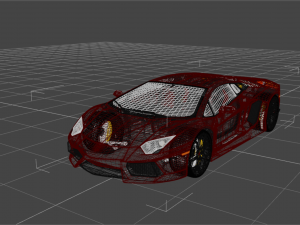 lambo car 3D 모델