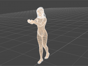 spider gwen rigged 3D-Modell