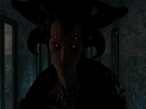 schwarzes Witwenmonster 3D Modell