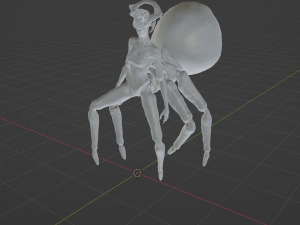 black widow monster 3D Model