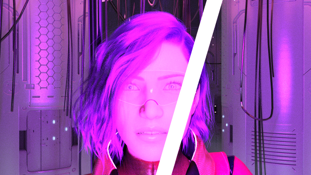cyberpunk jedi rigged 3D 모델 .c4d .max .obj .3ds .fbx .stl .blend 