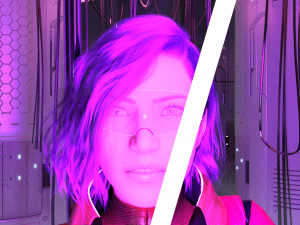 cyberpunk jedi rigged Modelo 3D