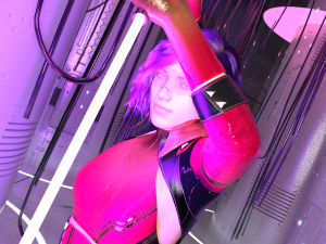 cyberpunk jedi rigged 3D 모델