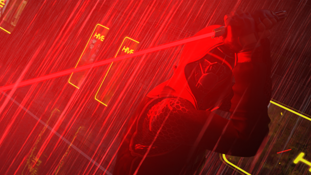 cyberpunk sith rigged Modèle 3D .c4d .max .obj .3ds .fbx .stl .blend 