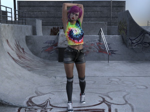 character collection rigged Modèle 3D