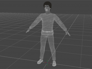 character collection rigged Modèle 3D