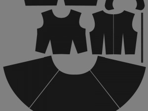 Wednesday Addams Model 3D