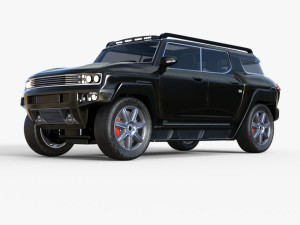 Suv Car 3D Model