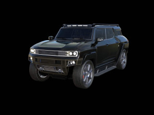 Suv Car 3Dモデル