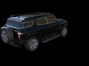 Samoch&oacute;d SUV Model 3D