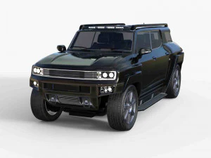 Samoch&oacute;d SUV Model 3D