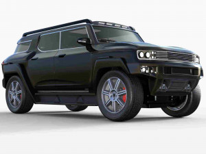 Suv Car 3Dモデル