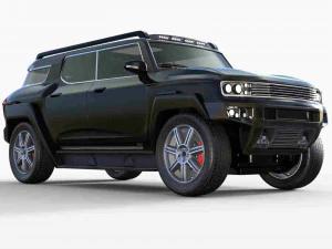 Samoch&oacute;d SUV Model 3D