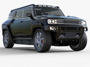 Suv Car 3Dモデル