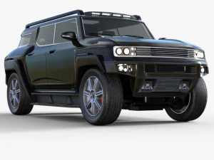 Samoch&oacute;d SUV Model 3D