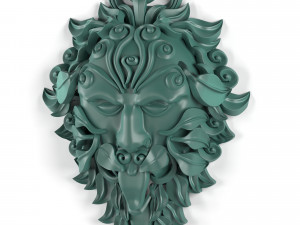 green man statue 3D Model