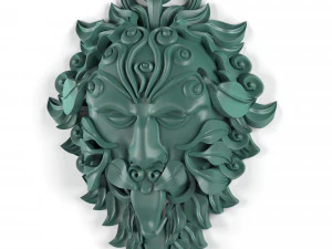 हरे आदमी की मूर्ति 3D मॉडल