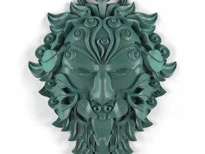 green man statue 3D Model