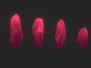 crystal pack Model 3D