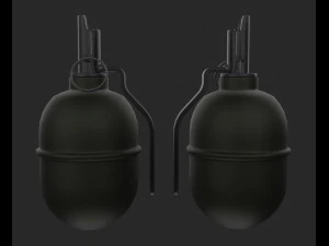 military grenade rgd-5 low-poly 3D Model
