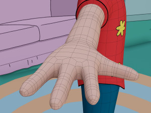 glenn quagmire from family guy - rigged low-poly 3D Model