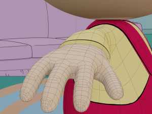 stewie griffin from family guy - rigged low-poly 3D Model