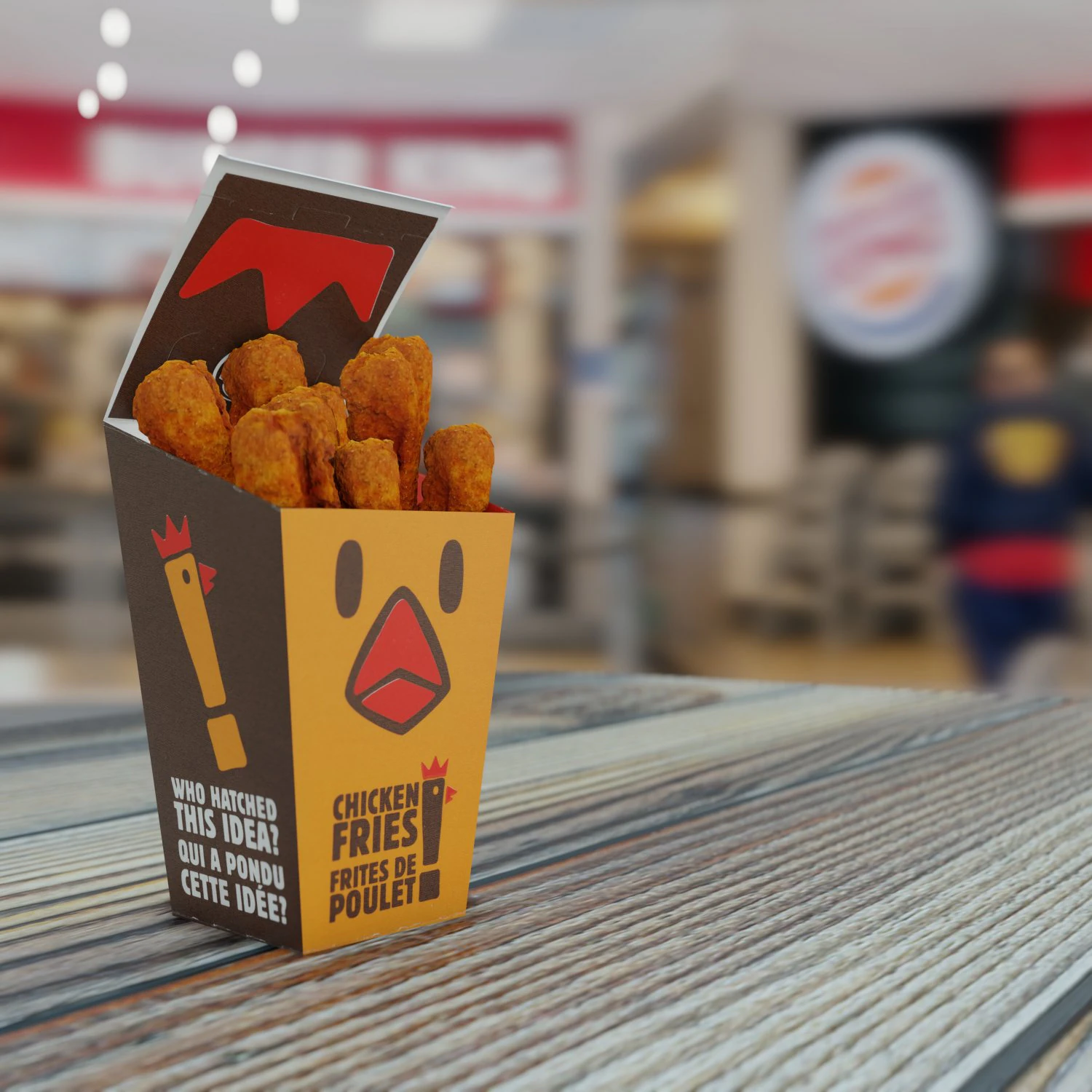 burger king chicken fries photorealistic low poly pbr 3D Model .c4d .max .obj .3ds .fbx .stl .blend 