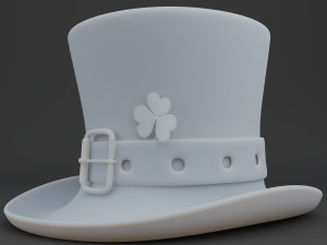st patricks hat photorealistic pbr - 3D Model
