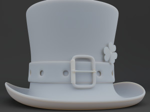 st patricks hat photorealistic pbr - 3D Model