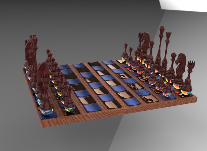 Chess variants and 3D chess