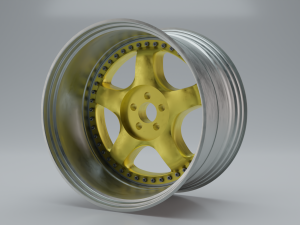 two wheels 3Dモデル