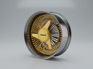 two wheels 3D Model