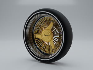 two wheels 3Dモデル