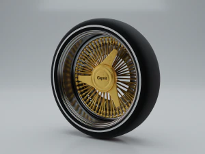 two wheels 3D Model