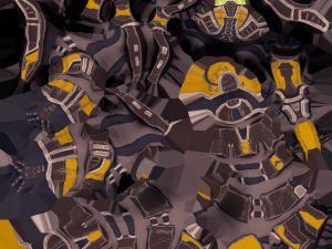 Armored man - low-poly game ready model Low-poly Modelo 3D
