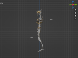 Scout robot gameready model Unity Unreal Engine 3D Модель
