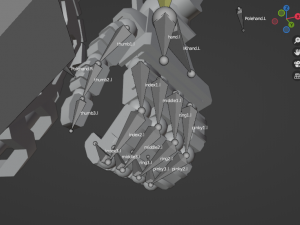Scout robot gameready model Unity Unreal Engine 3D Модель