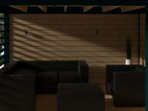 gazebo loft 3D Model