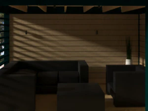 gazebo loft 3D Model