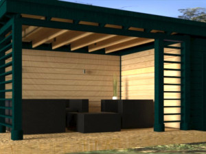 gazebo loft 3D Model