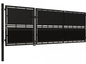 Gate industrial style 3D Model