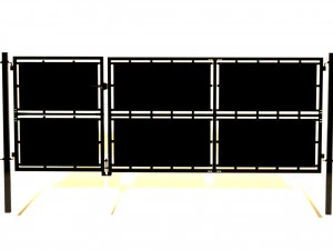 Gate industrial style 3D Model