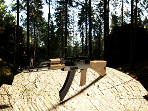 Assault Rifle AK 47 3D-Modell